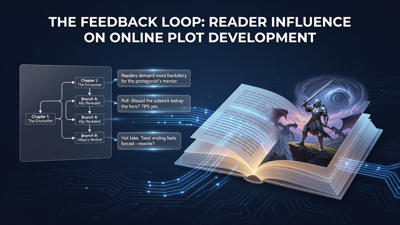 The Growing Influence of Reader Feedback Loops on Plot Development in Online Novel Communities